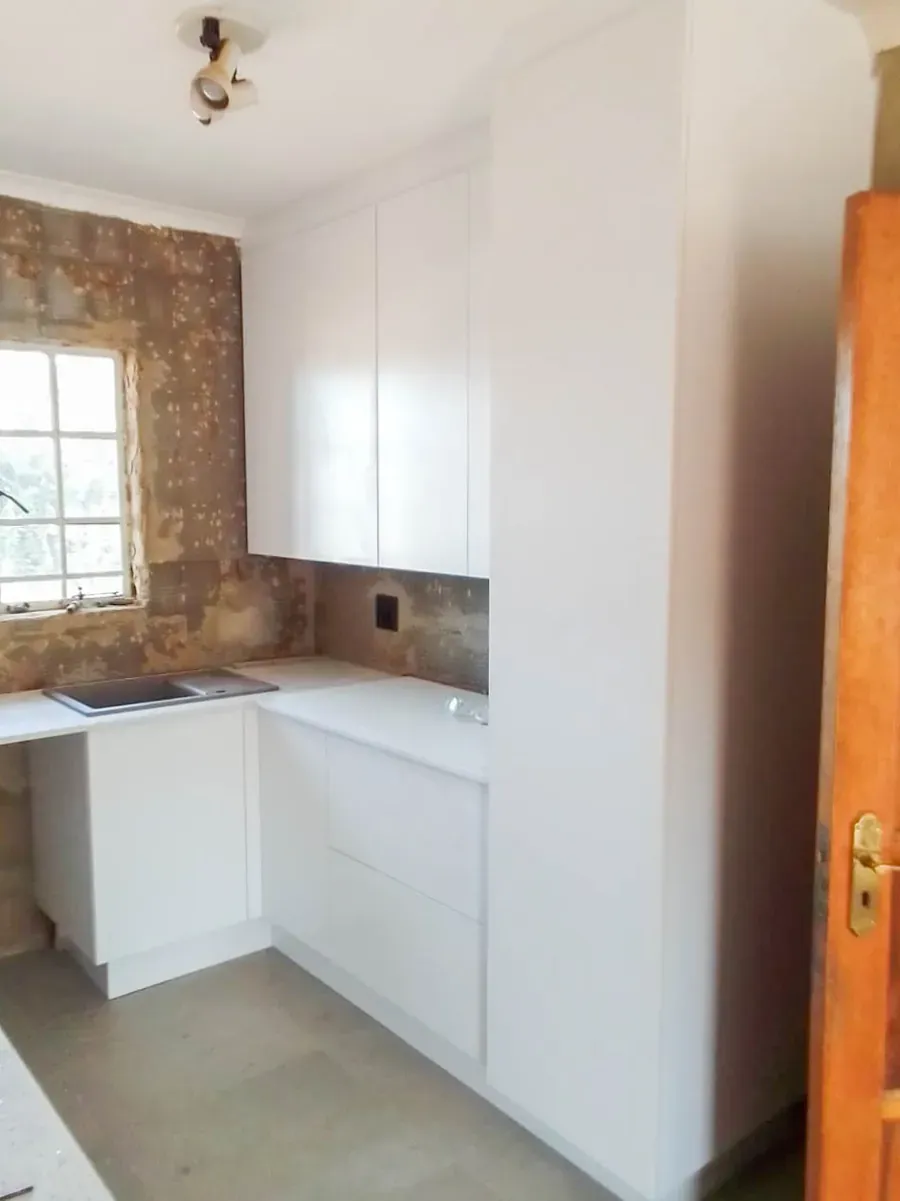 Kitchen renovation in progress – Brackenhurst, Alberton